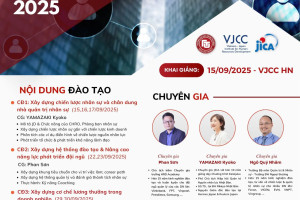 VIỆN VJCC TUYỂN SINH CHƯƠNG TRÌNH GIÁM ĐỐC NHÂN SỰ - CHRO 13